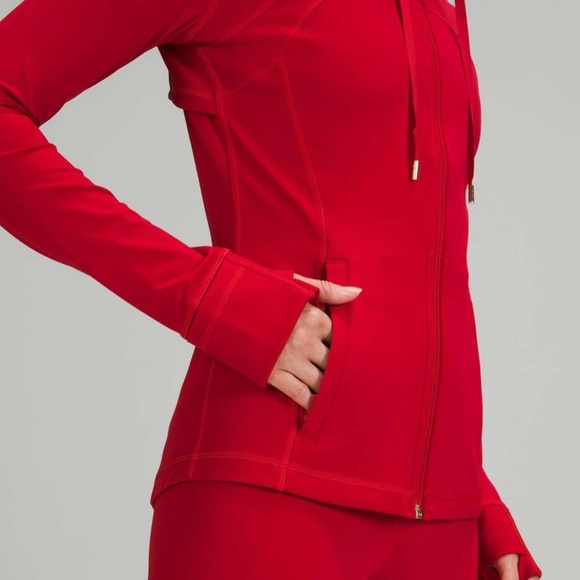 Lululemon Lunar New Year Hooded Define Jacket *Nulu Dark Red LNY Size Sz 8 - Picture 3 of 12